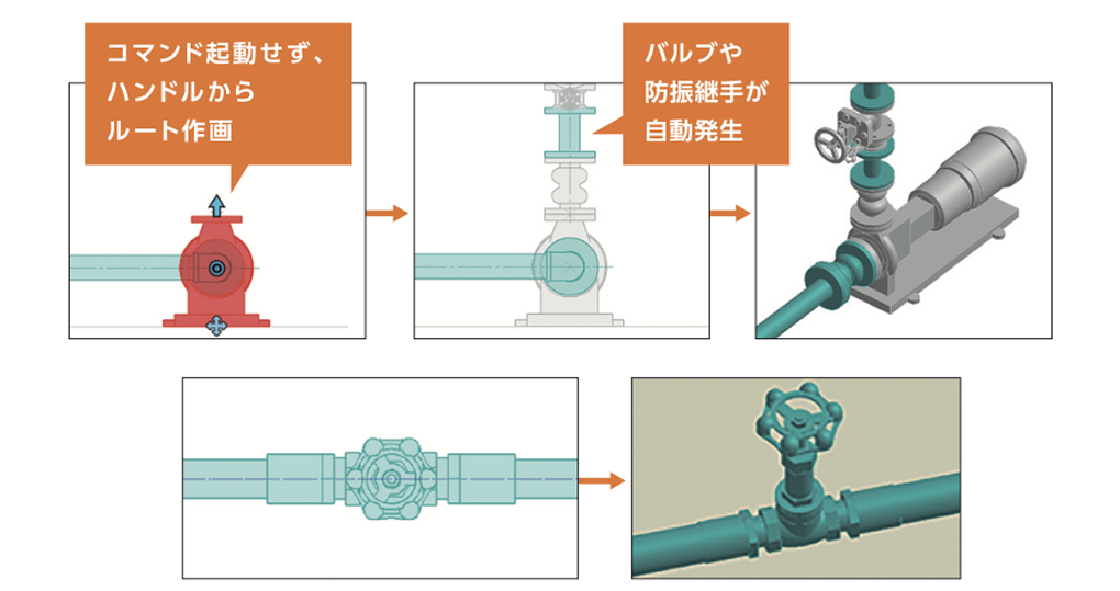 必要部材の自動発生
